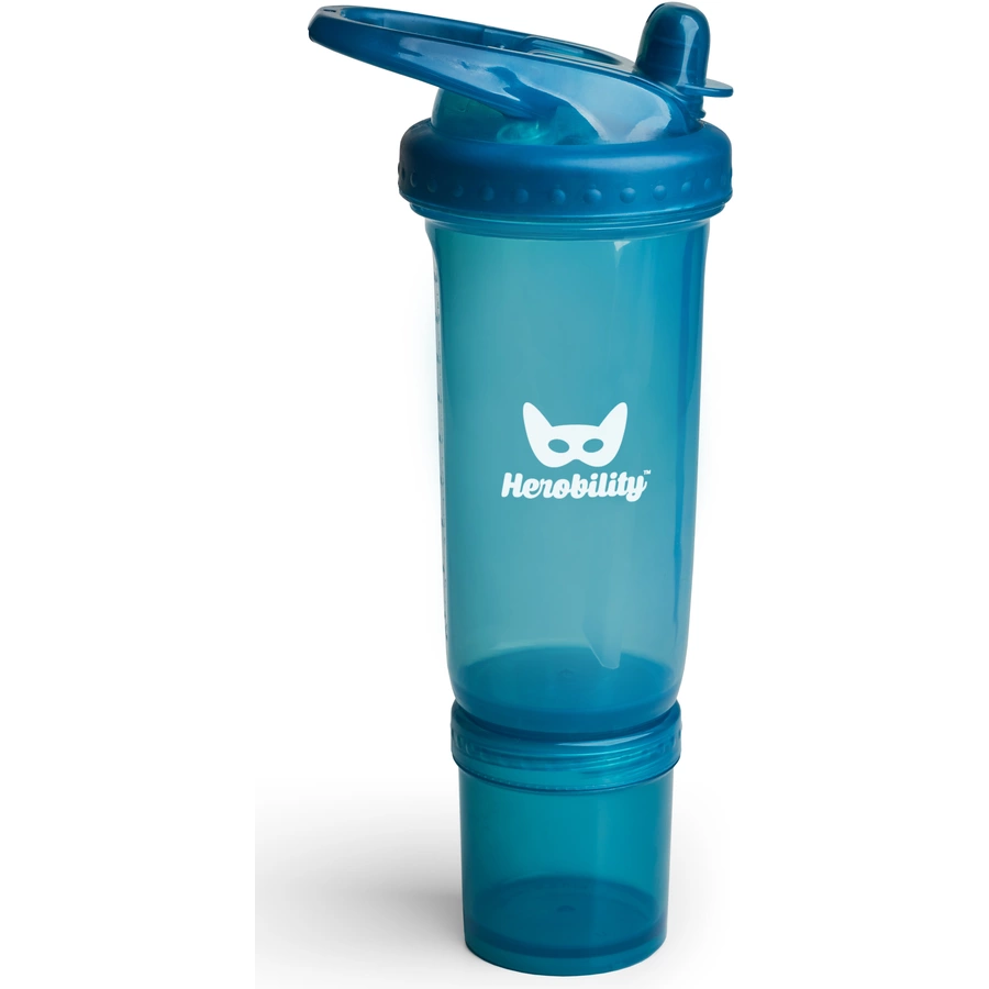 Herobility Trinkflasche Sport blau