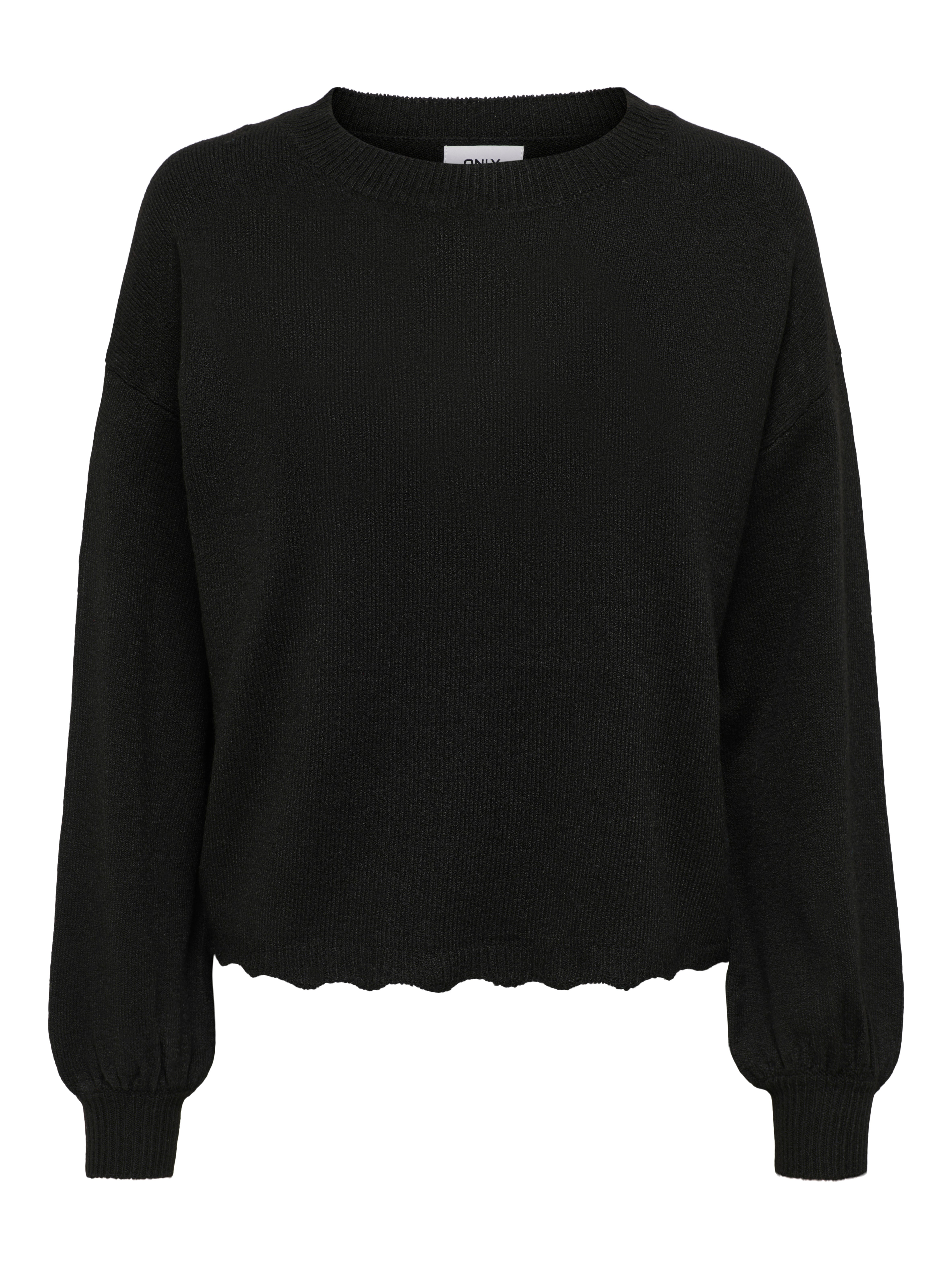 ONLRICA Strickpullover Black