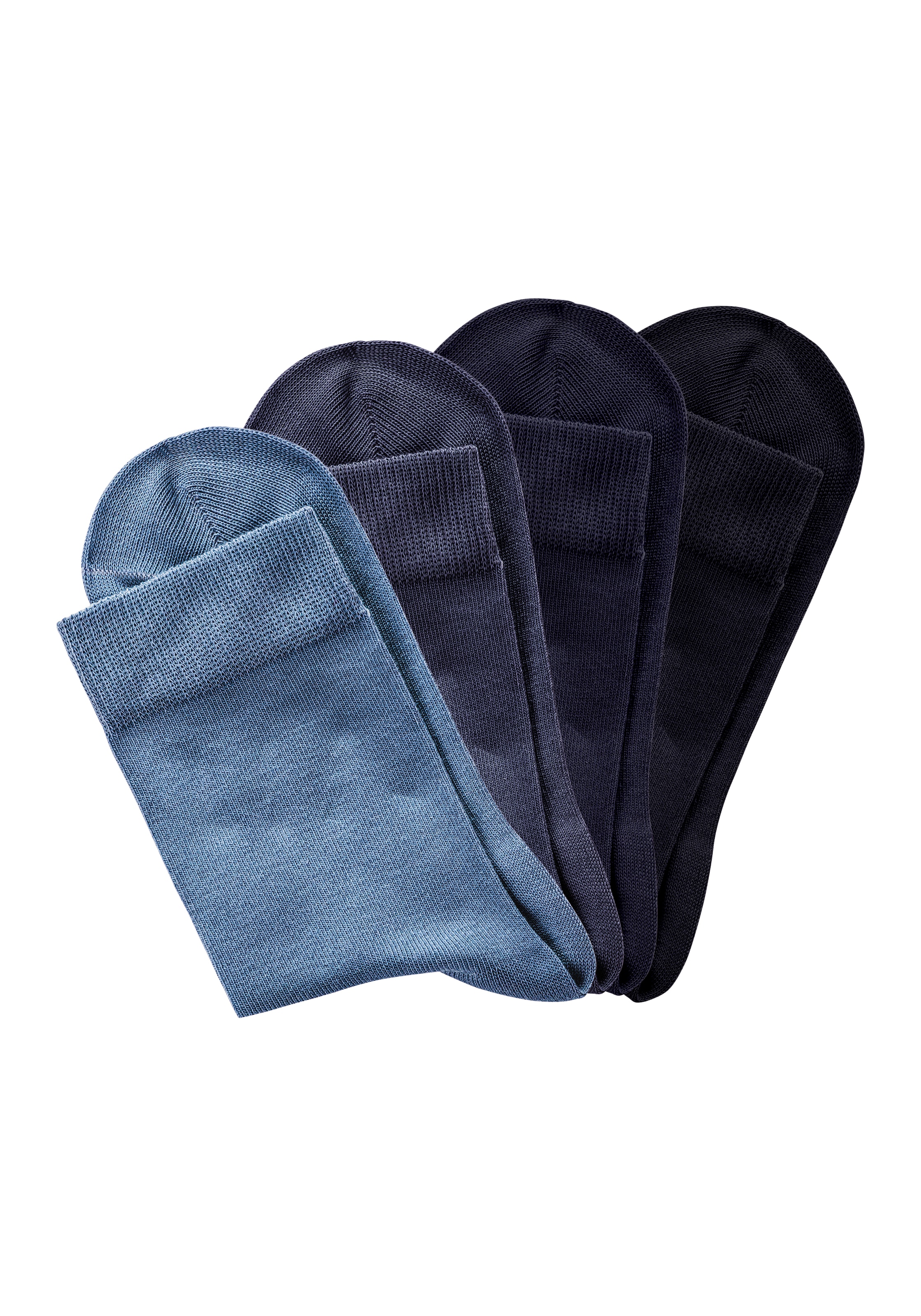 H.I.S Socken Packung, 4 Stk. tlg. in unterschiedlichen Farbzusammenstellungen