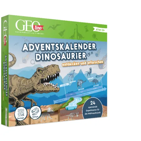 Franzis Adventskalender Geolino Dinosaurier