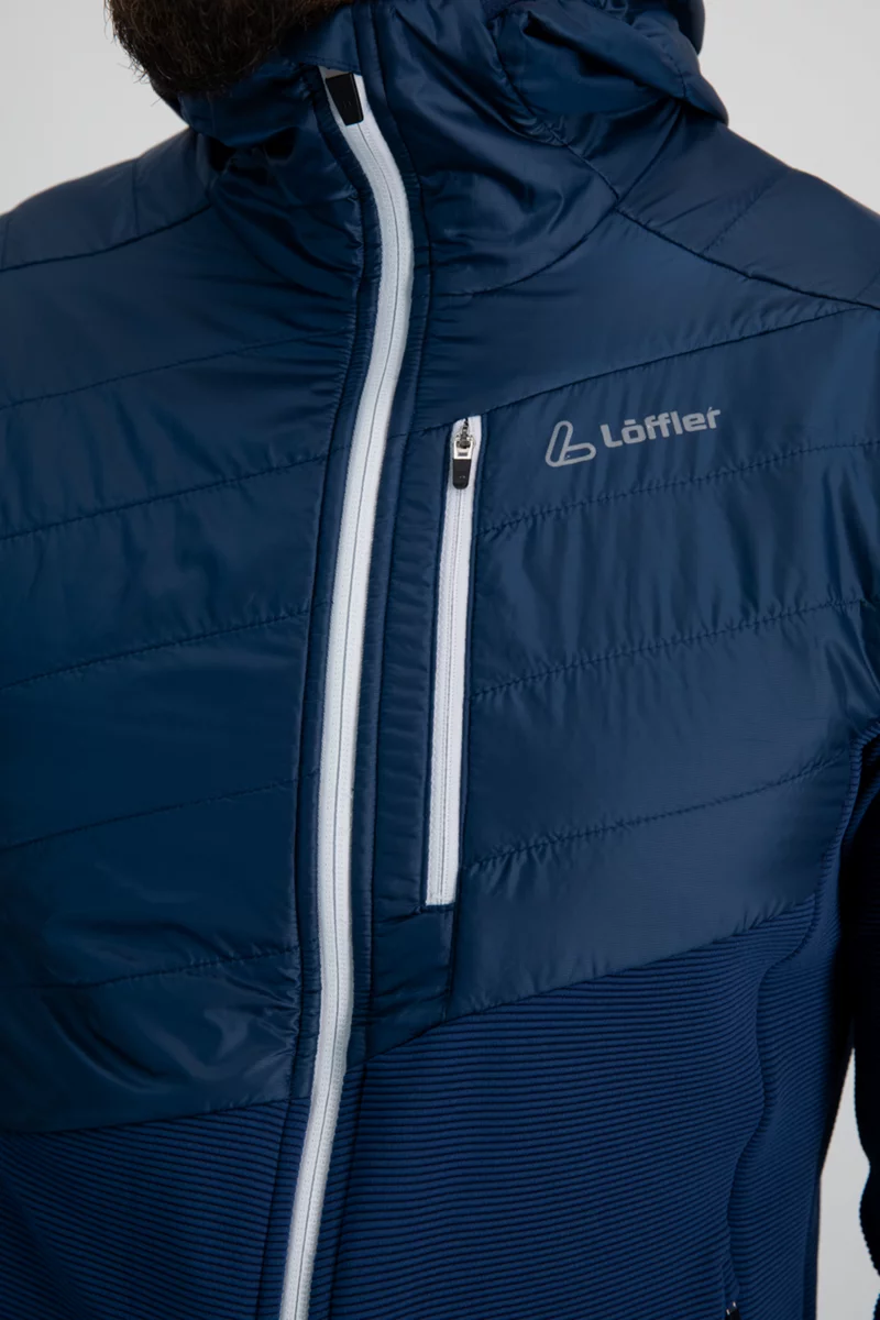Löffler Hooded Hybrid Izzy PL Active Herren Langlaufjacke