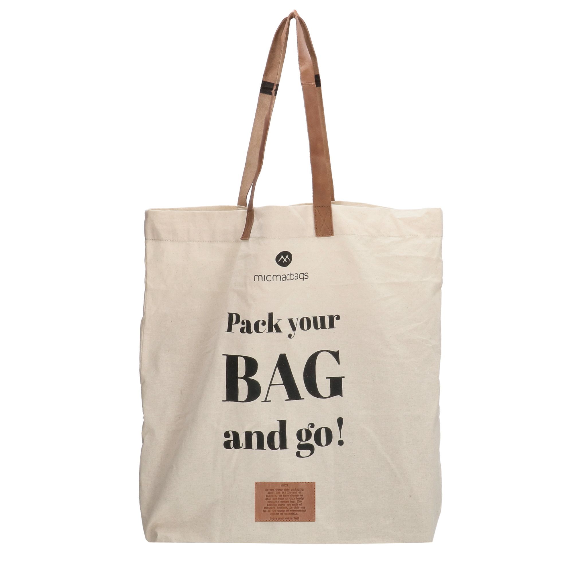 Micmacbags Friendship Rugzak Zand