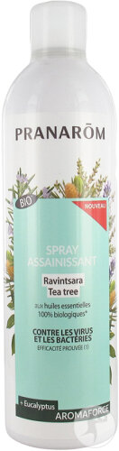Pranarôm Spray Assainissant Ravintsara/Tea-Tree Bio 400ml