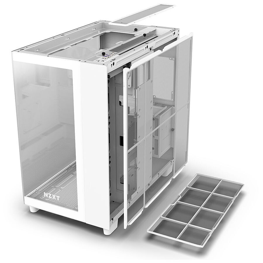 NZXT H9 Elite - Blanc