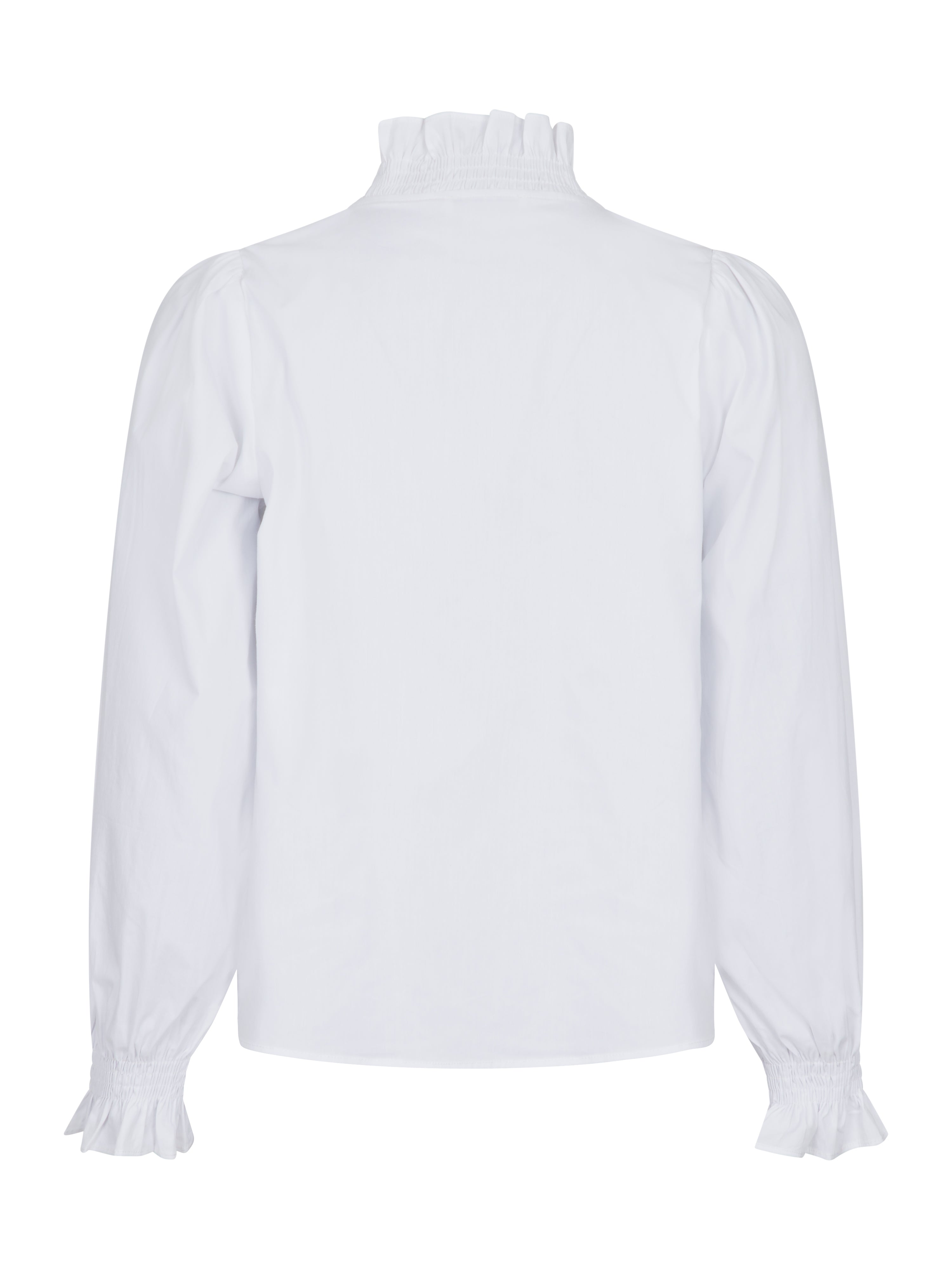 Neo Noir  Brielle Solid skjorte - hvid