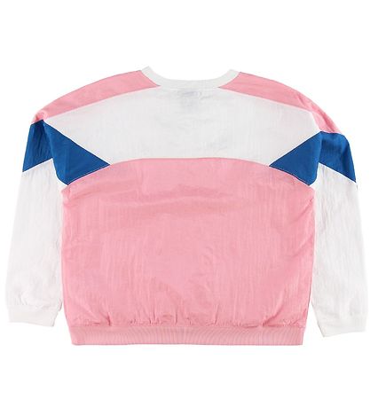 Champion Fashion Sweatshirt - Pink/Hvid/Bl?