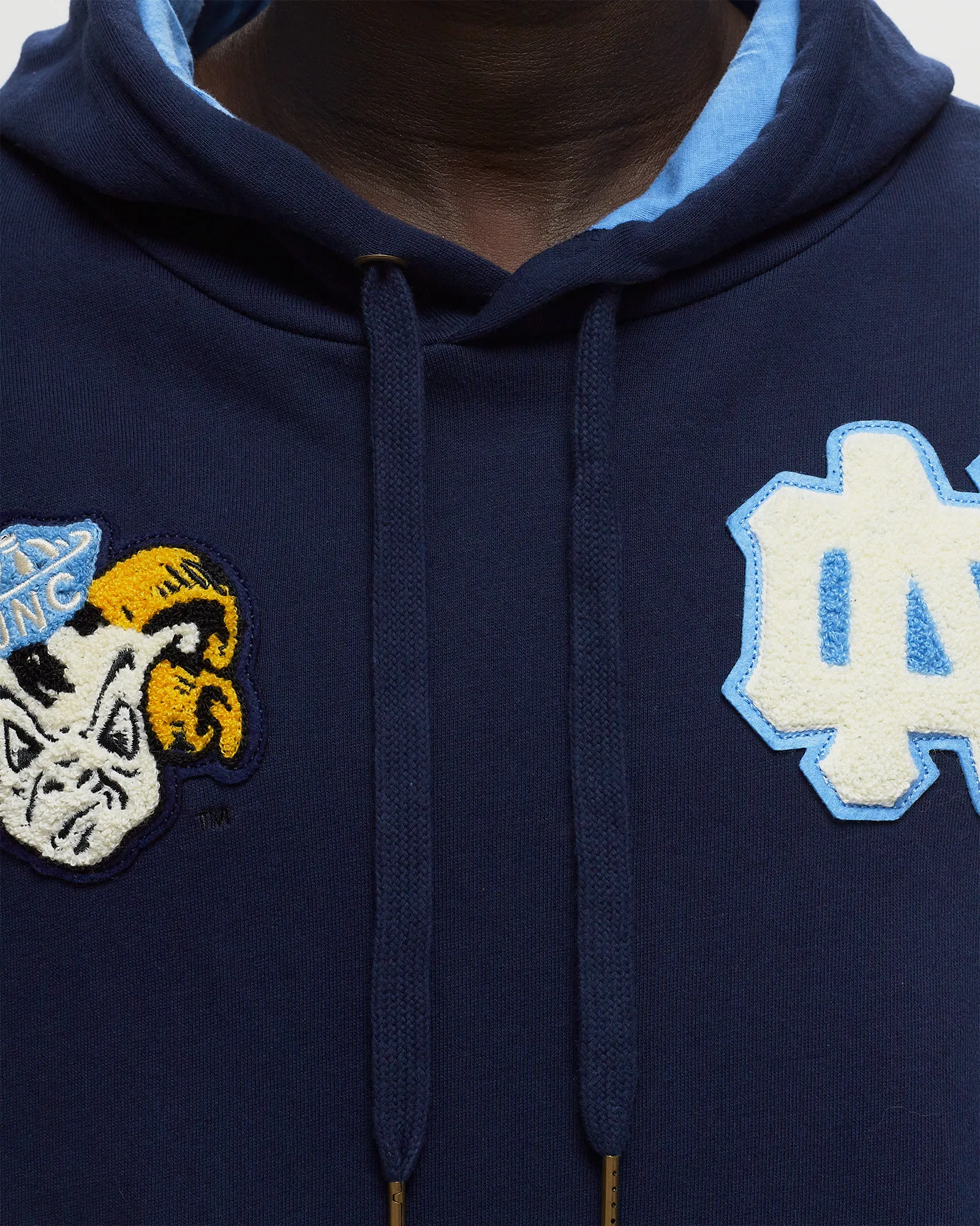 Mitchell & Ness NCAA TEAM LEGACY FRENCH TERRY HOODIE NORTH CAROLINA