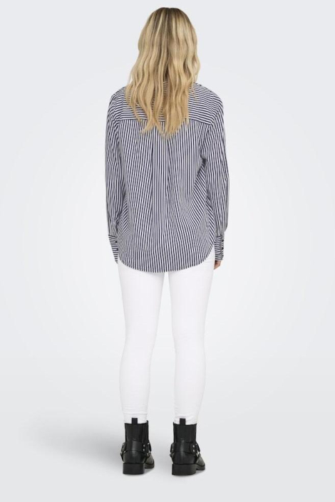 Only zwarte dames blouse