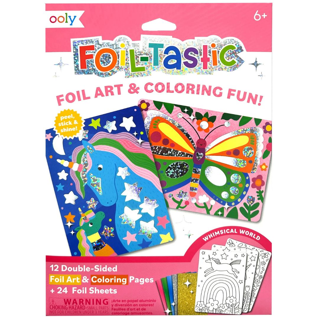 Ooly knutselset foil-tastic - whimsical world
