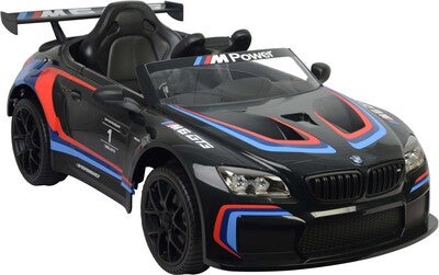 BMW M6GT3 Elbil, Svart