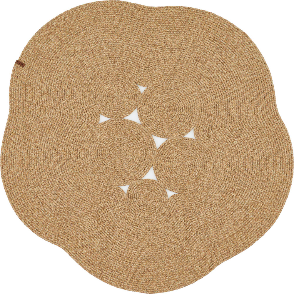 Tapis intérieur extérieur effet jute lima 4508