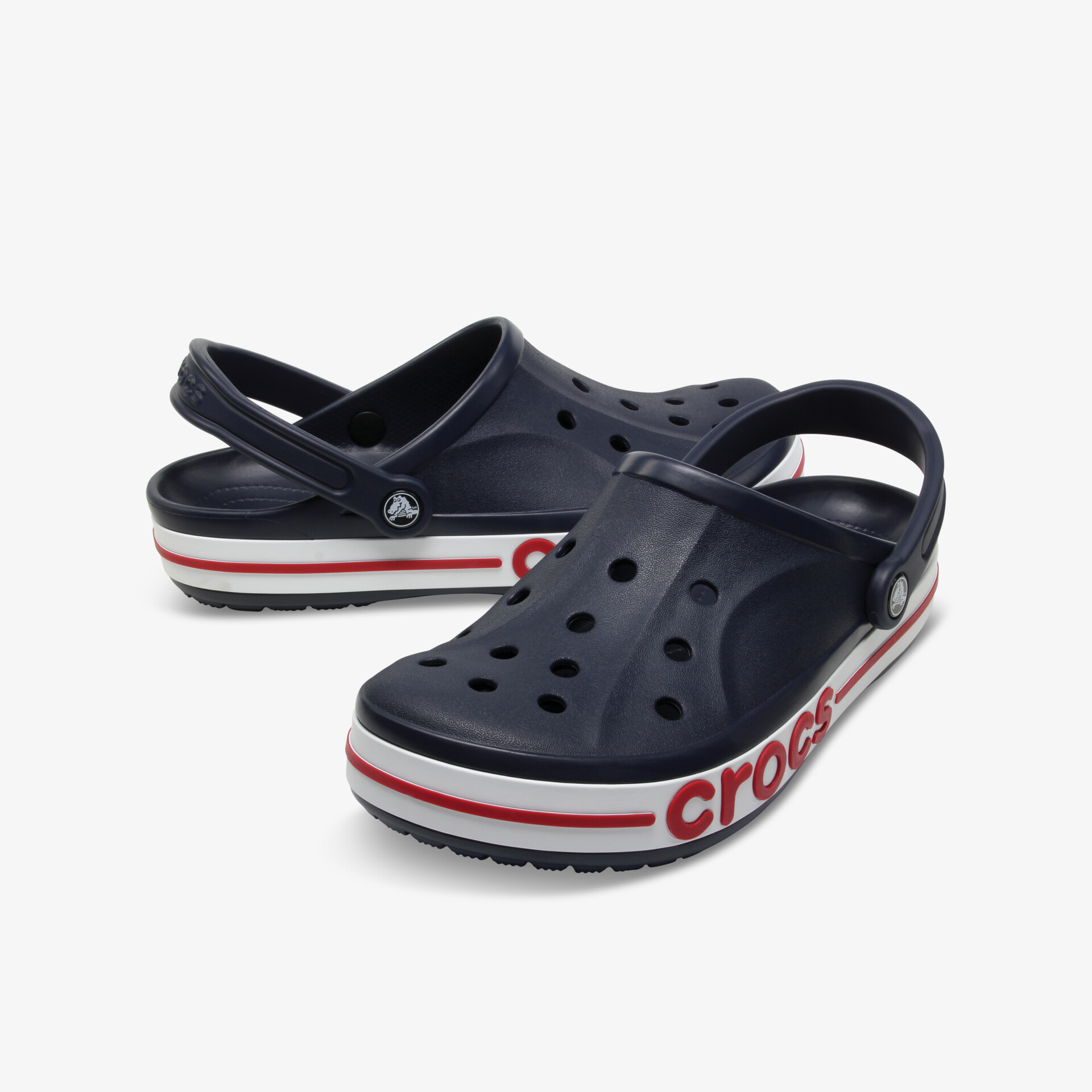 crocs Bayaband Herren Badeschuhe blau