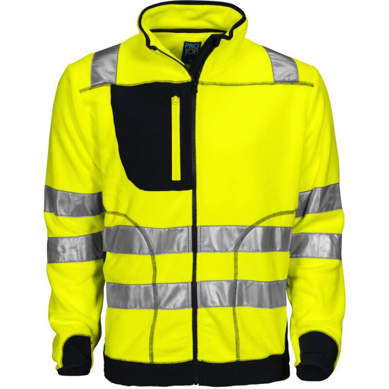 ProJob 6303 VESTE POLAIRE HV - EN ISO 20471 CLASSE 3/2