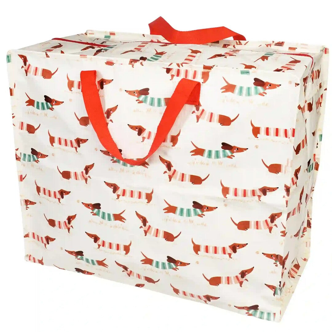 Rex london jumbo opbergtas sausage dog