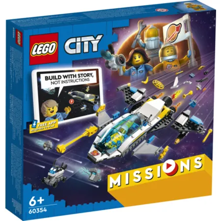 LEGO® City Missions 60354 Erkundungsmissionen im Weltraum