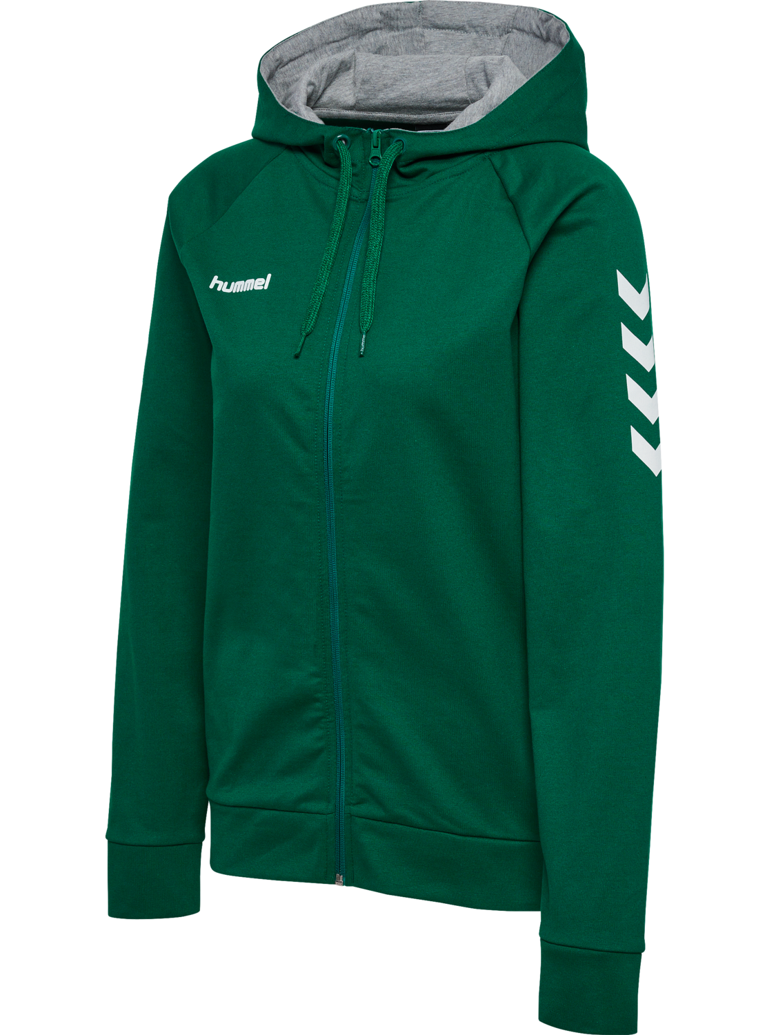 HUMMEL GO COTTON ZIP HOODIE WOMAN