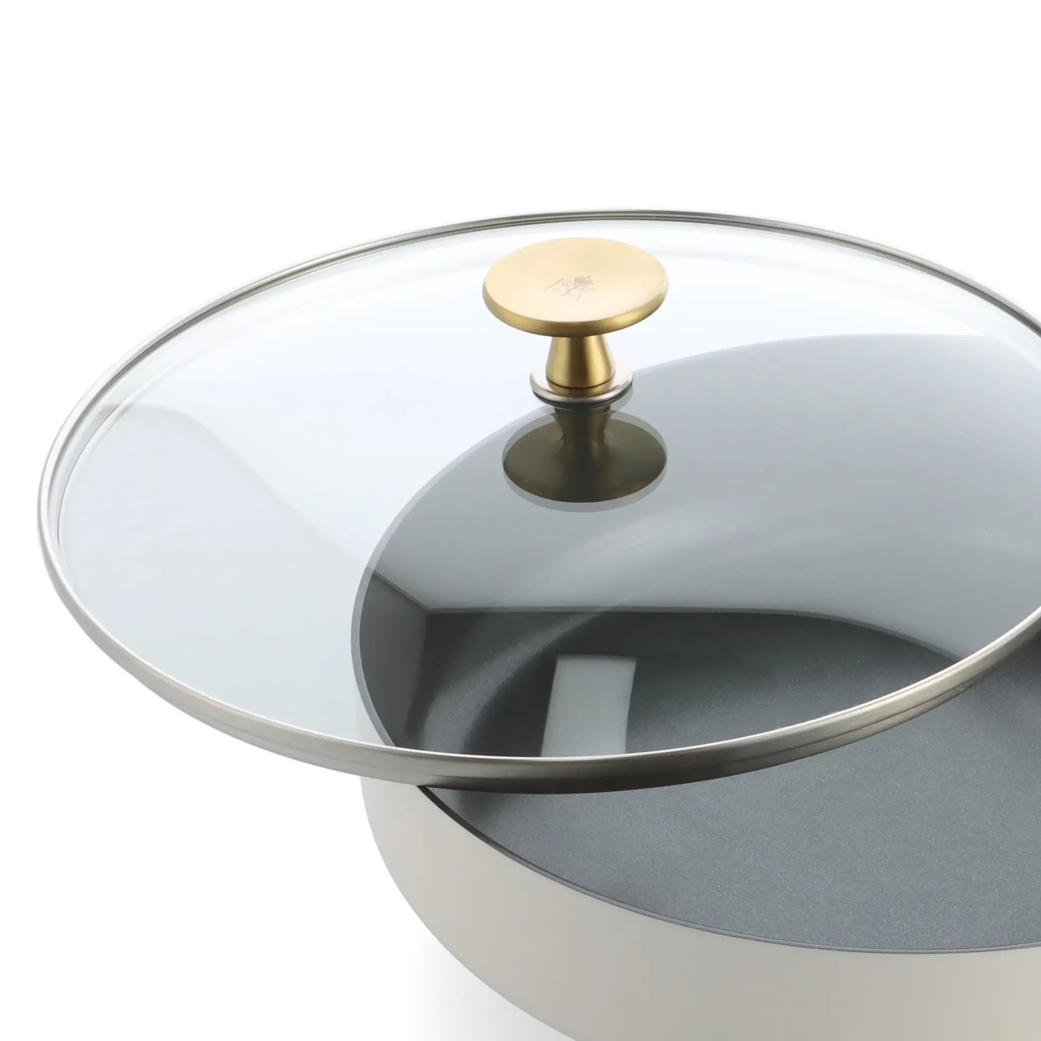 BK Sublime Keramische Pannenset Crème 4-delig