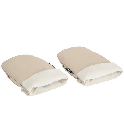 KongWalther Kinderwagenhandschuhe - Østerbro - Creme Fleece