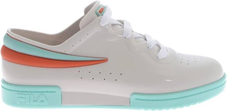 Melissa IJs Wit Geurende Rubber Sneakers