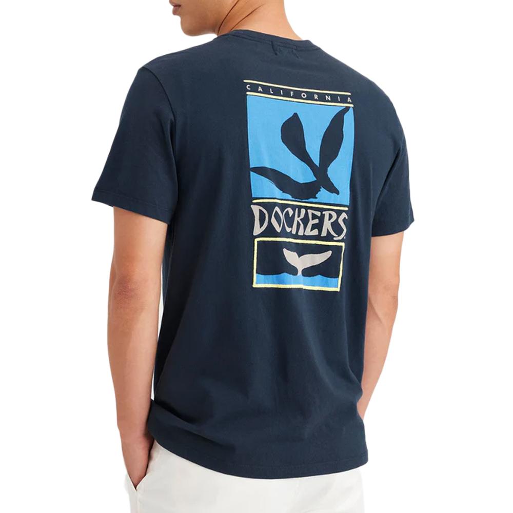 Dockers T-shirt Marine/Bleu Homme Dockers Graphic