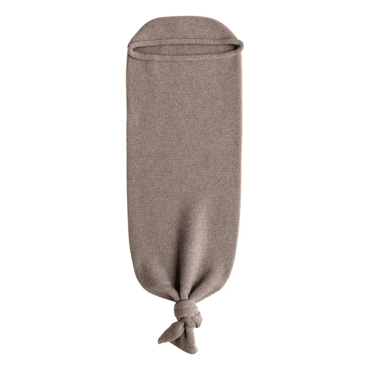 Hvid Gigoteuse Cocoon Laine Mérinos | Brun