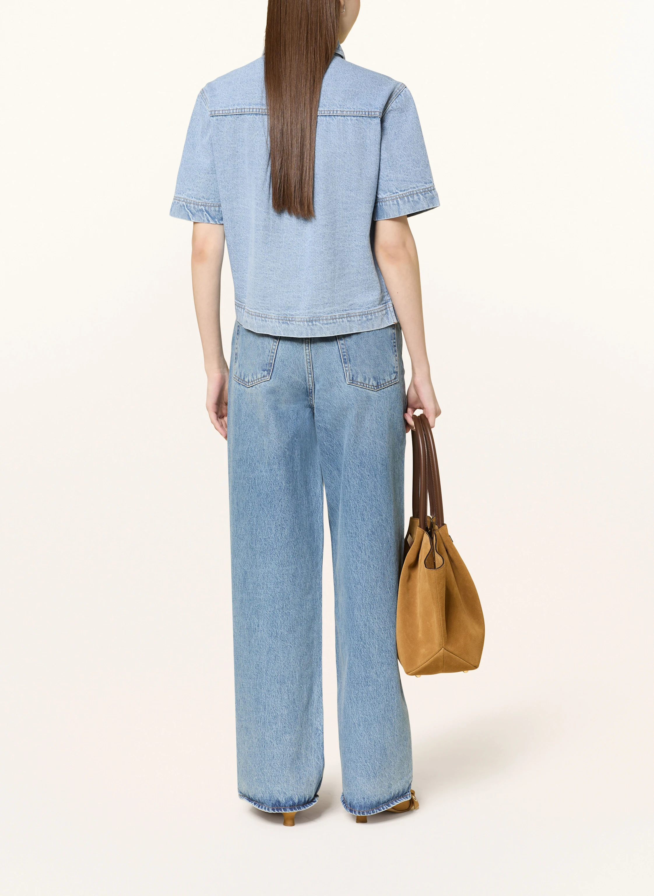 NEO NOIR Jeansbluse TIKI