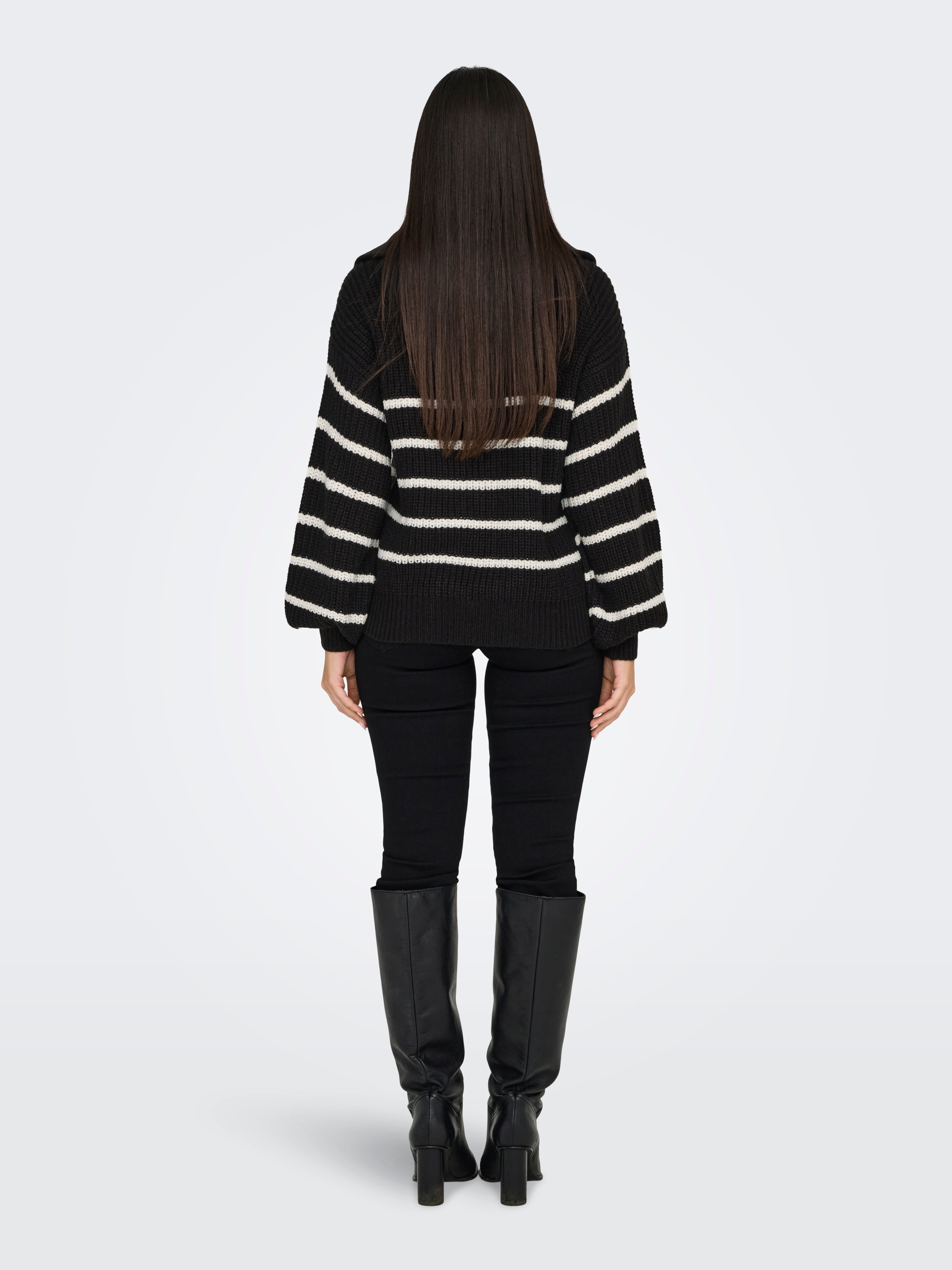 JDYJUSTY Strickpullover Black