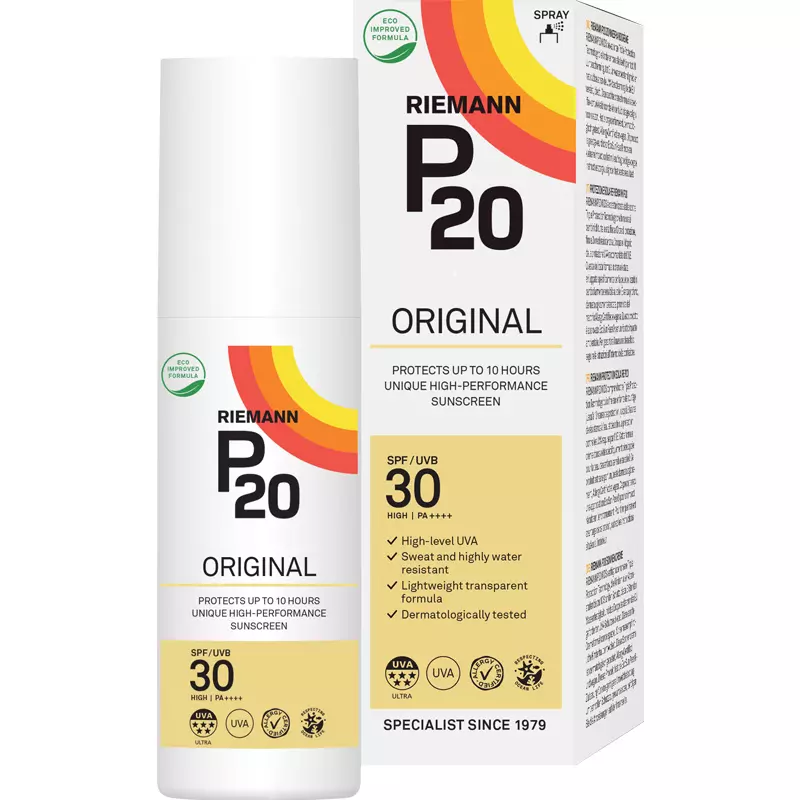 P20 Riemann Original Sun Protection Spray SPF 30 - 100 ml