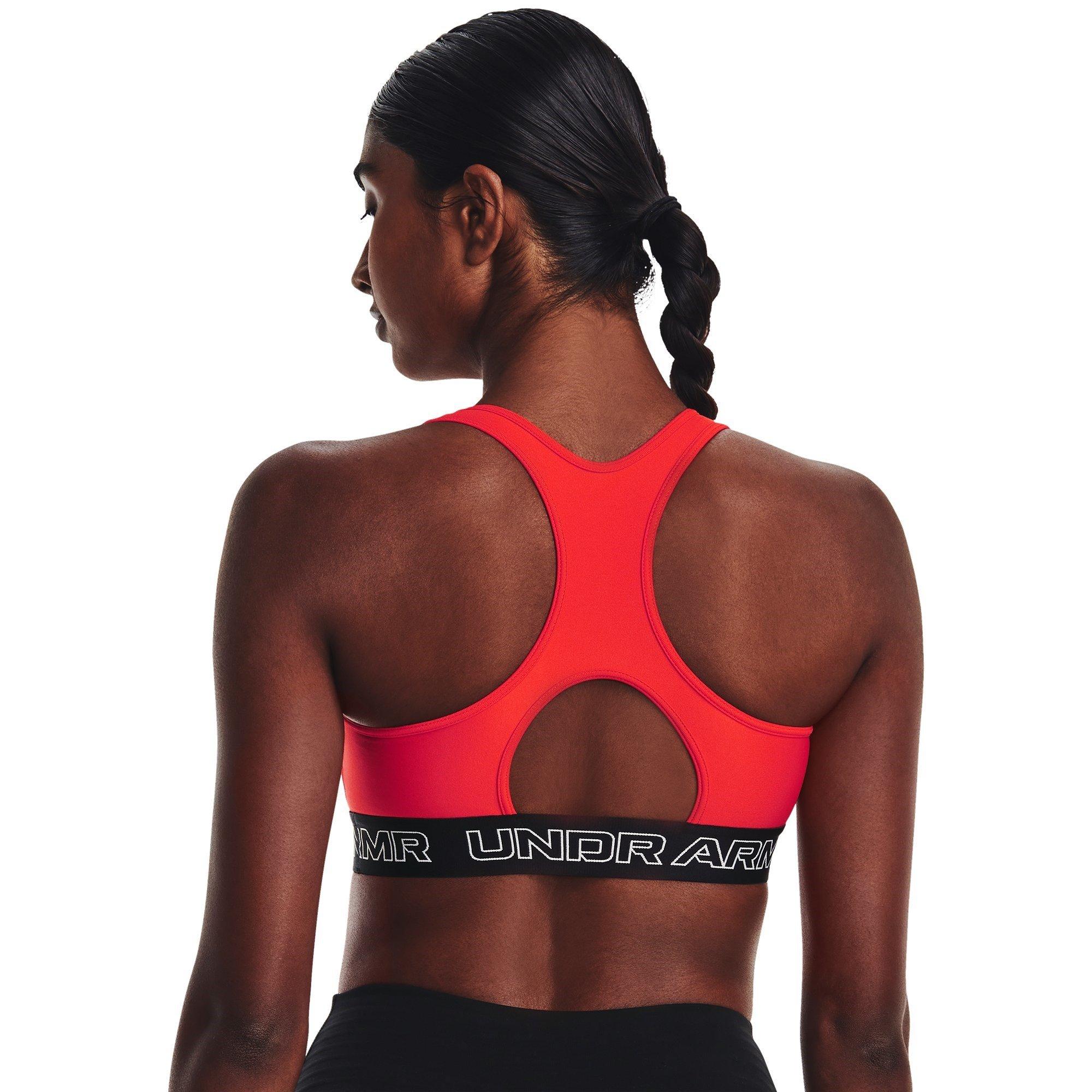 Under Armour Under Armour Ua Authentics Mid Padless Medium Impact Sports Bra Womens