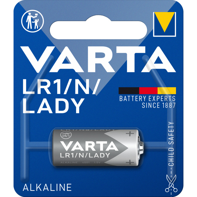 Varta Batterie, LR1/N/LADY, 1 Stück