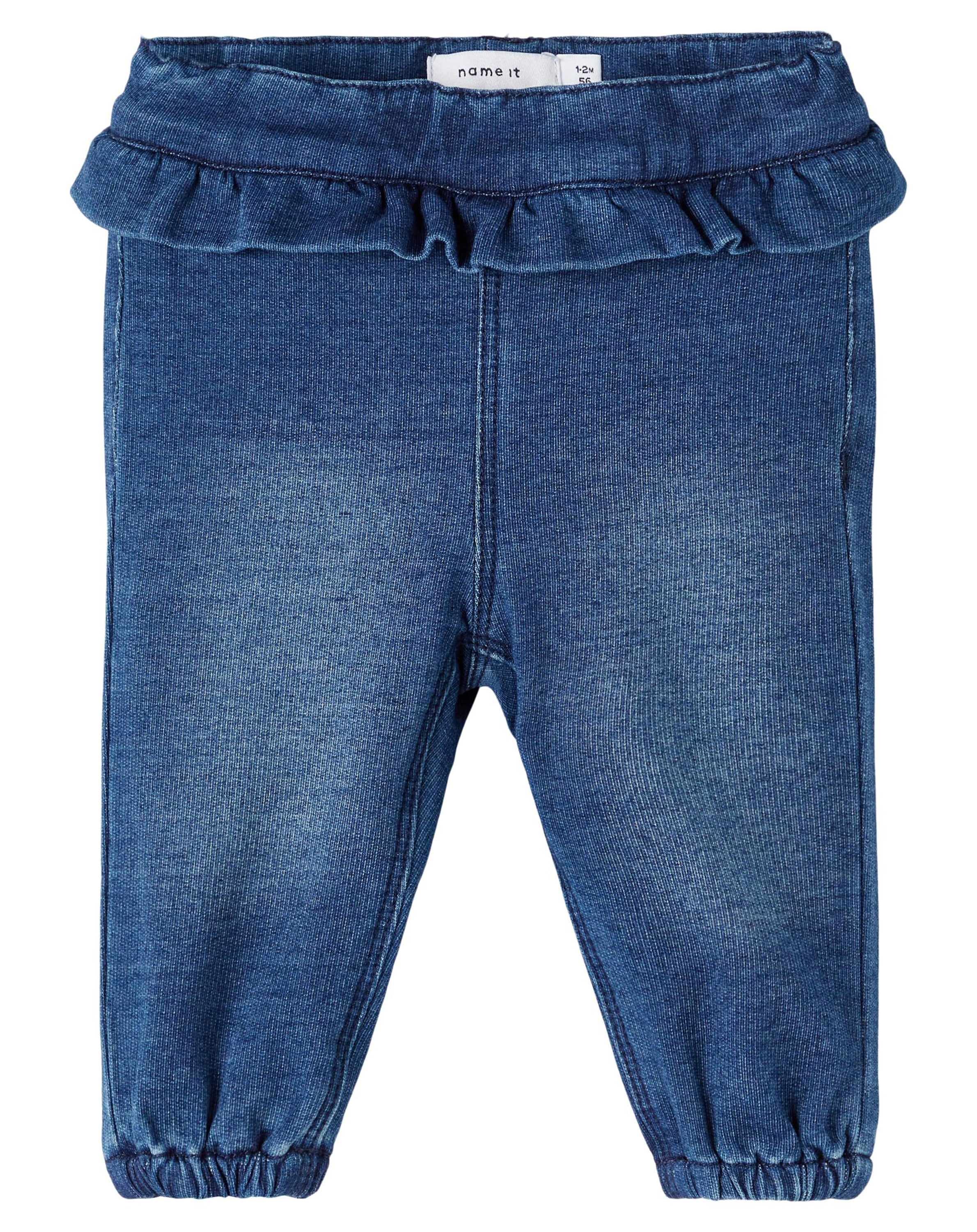 Jeans-Schlupfhose NBFBELLA SWEAT in dark blue denim