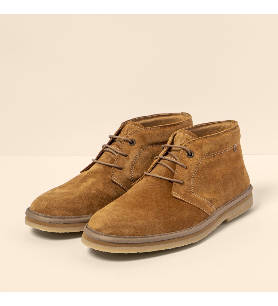 Sapatos de couro Naturalist N5950 Lumbier Marrom