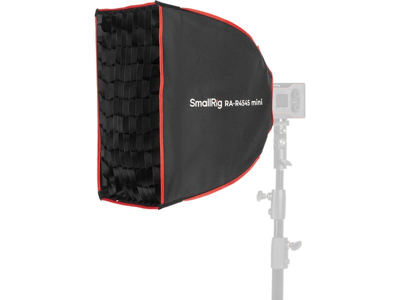 Smallrig Softbox RA-R4545 Mini-Quadratisch Softbox mit 45 cm (17.7 Zoll) Durchmesser für die COB-Leuchten der RC60/100-Serie