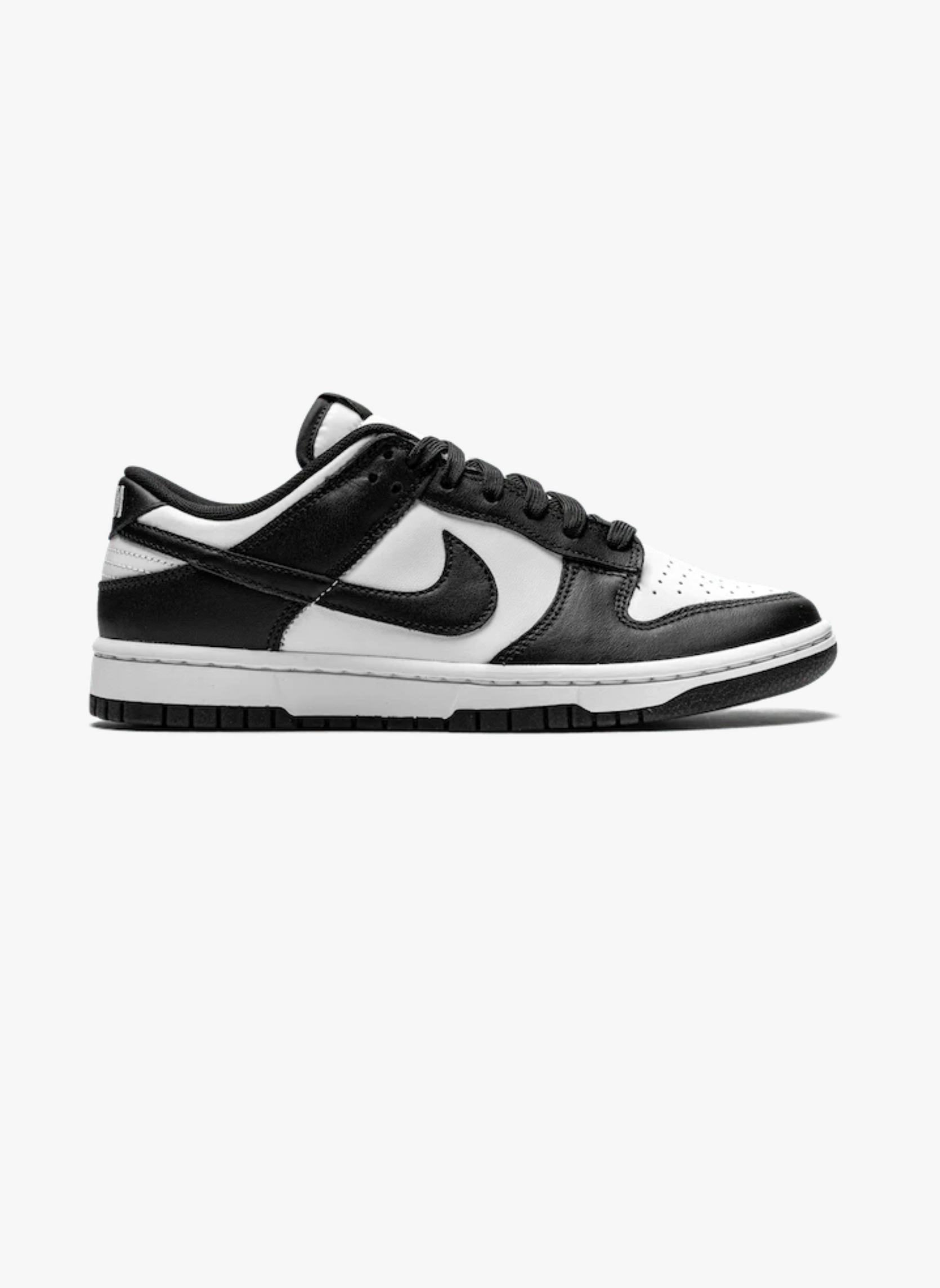 DUNK - Basket basses en cuir | Noir