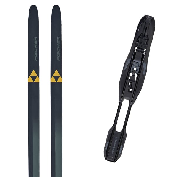 Pack ski de fond FISCHER AEROGUIDE SKATE 75 + CONTROL SKATE STEP-IN IFP BLACK/BLUE GREY