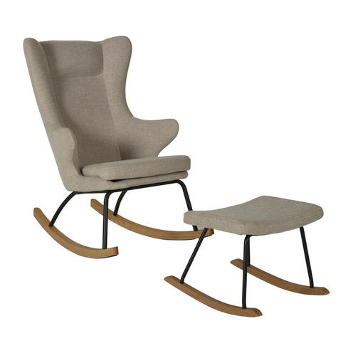 Rocking Chair de luxe adulte Argile - QUAX