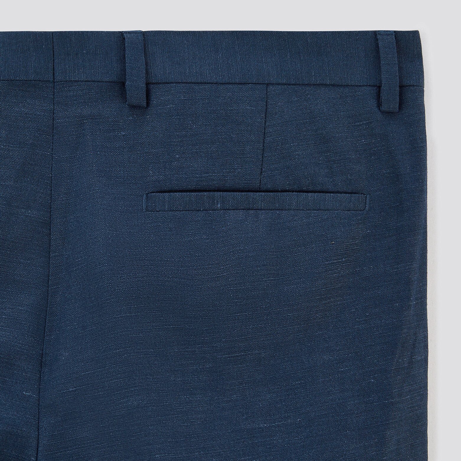 Pantalon de costume slim Bleu