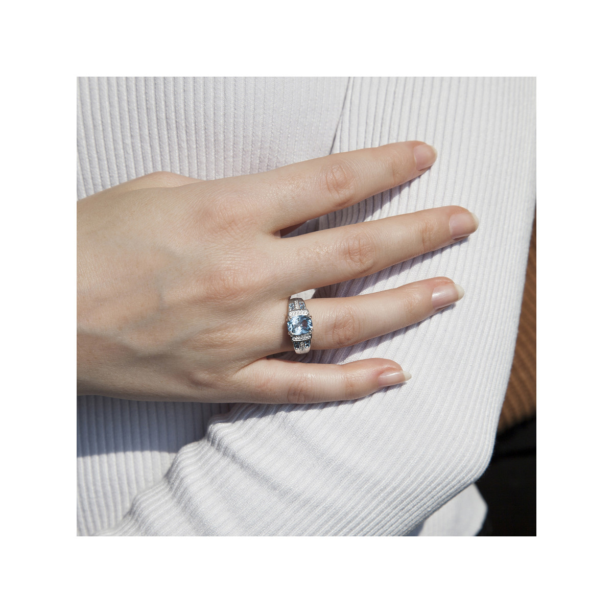 Bague MATY Argent 925 zirconias