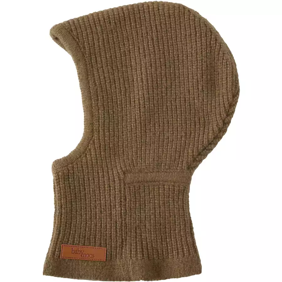 BabyMocs Mütze Vegan dunkelbraun