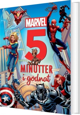 Fem Minutter I Godnat - Marvel - Bog