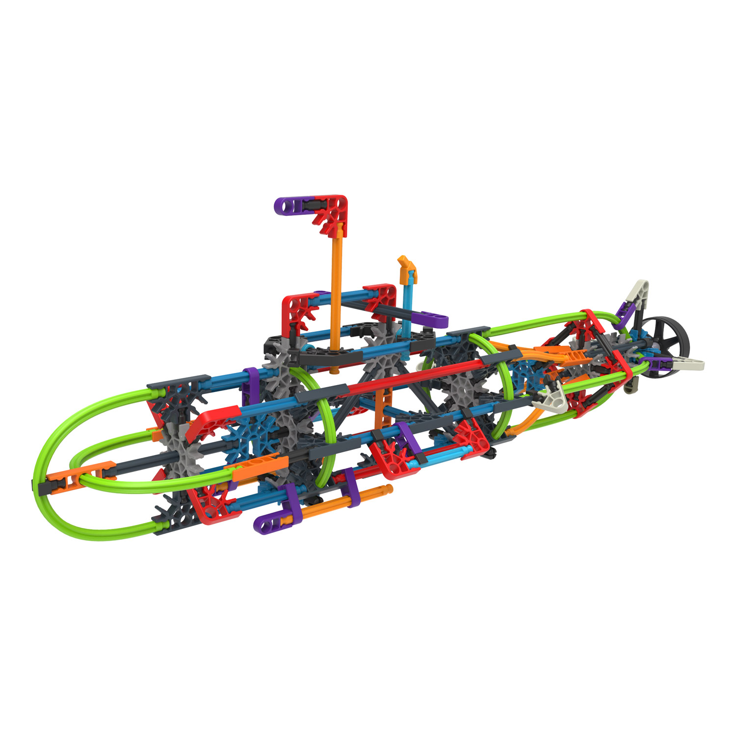K'Nex Bouwset Wings & Wheels 30 Modellen, 500dlg.