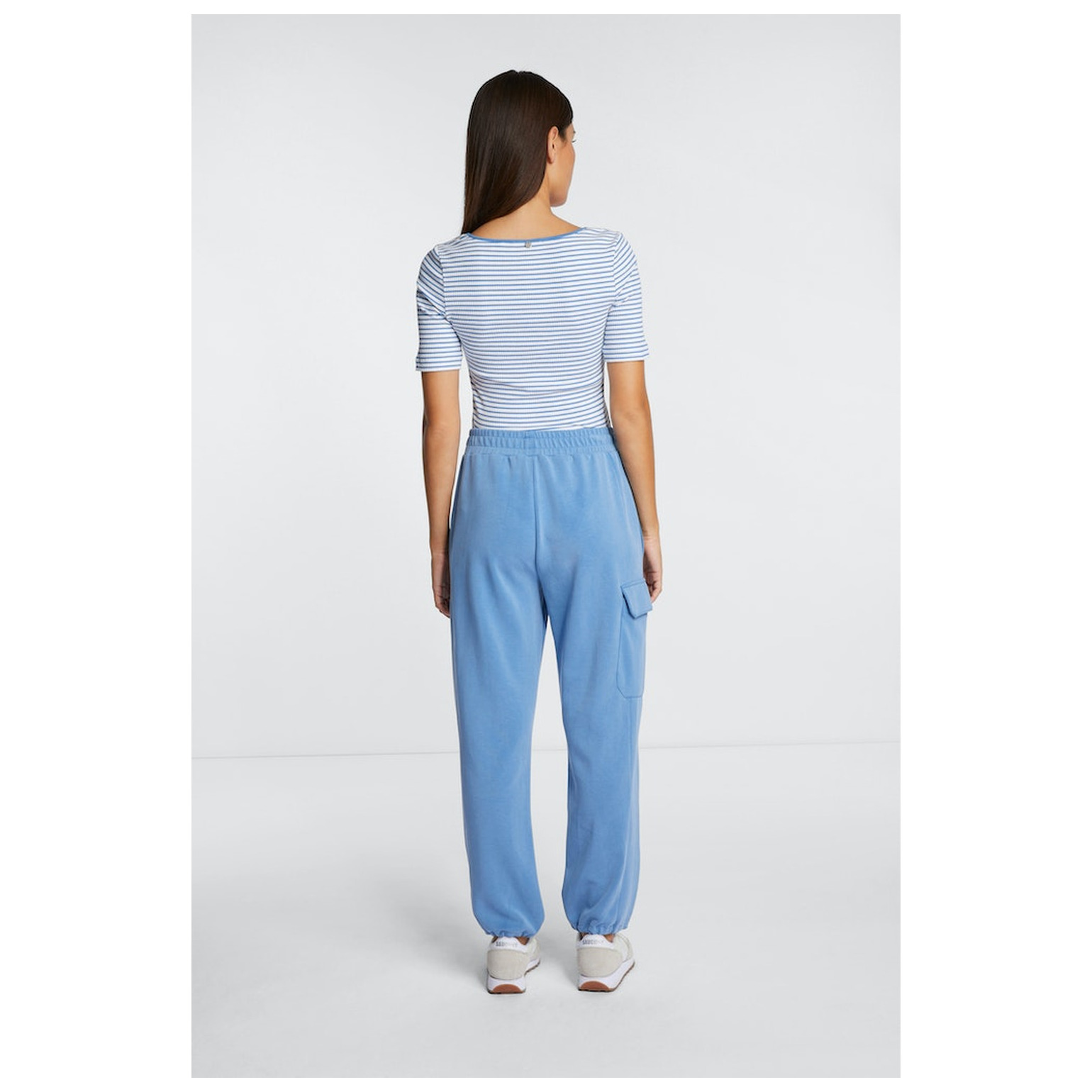 Rich & Royal Organic Rib Shirt Striped