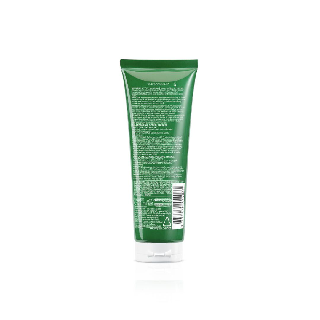 VICHY  Normaderm Gel Esfoliante 3 em 1 - 125ml