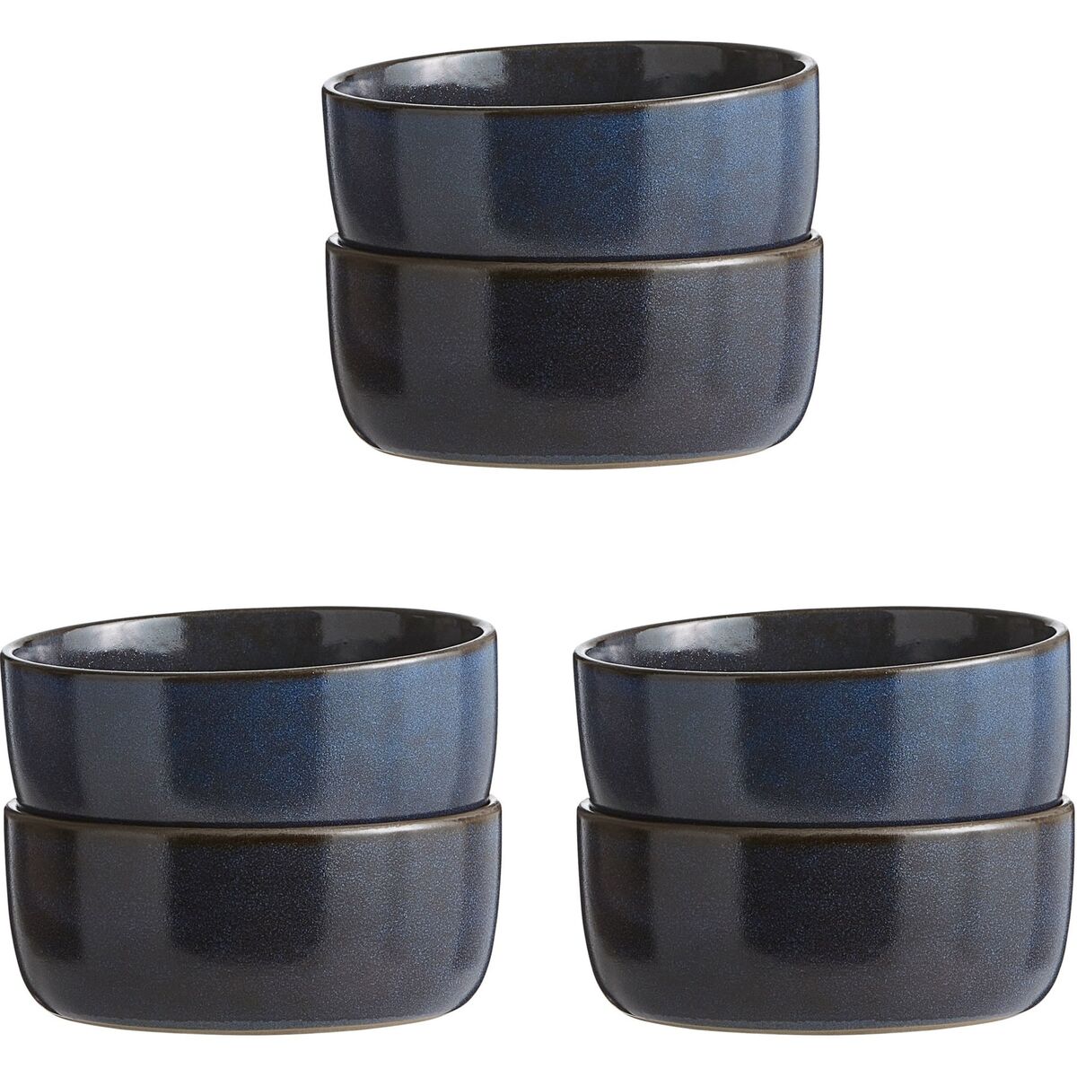 RAW Dyp Tallerken 6 stk, Midnight Blue
