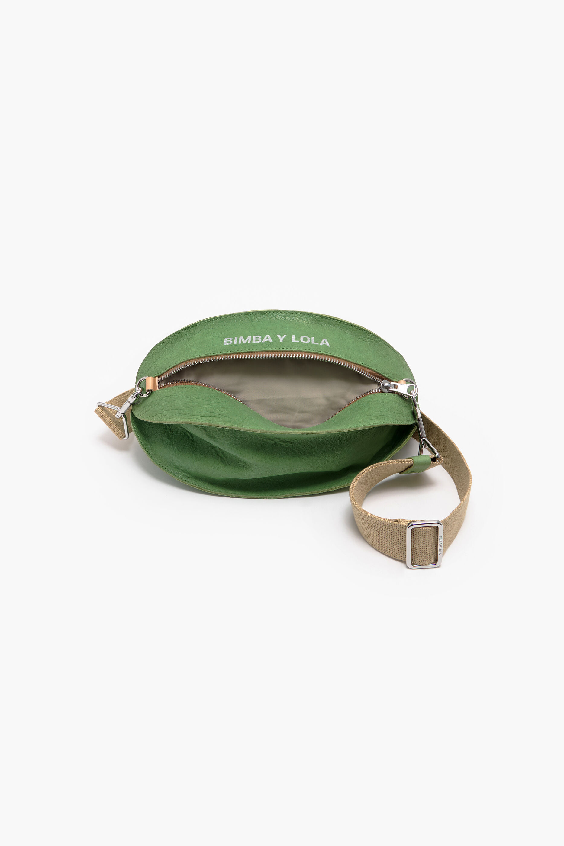 Bolsa Ball Bag tamanho G em couro verde