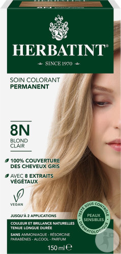 Herbatint Soin Colorant Permanent 8N Blond Clair 1 Kit