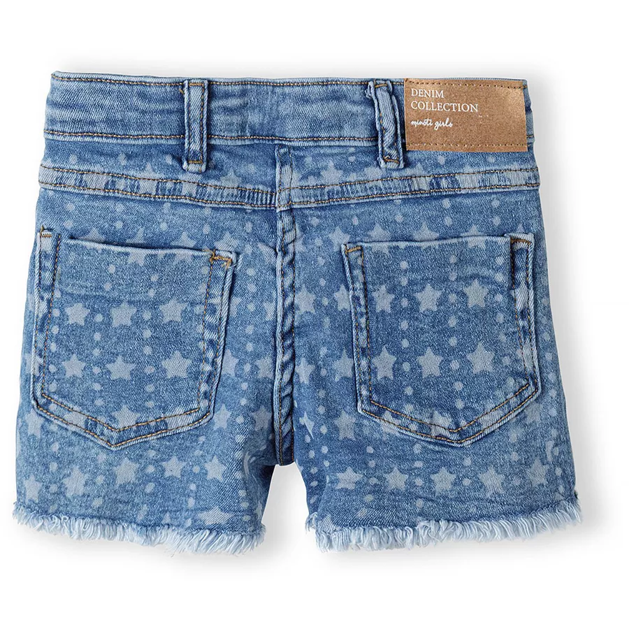 MINOTI Jeansshorts Denim-Hellblau