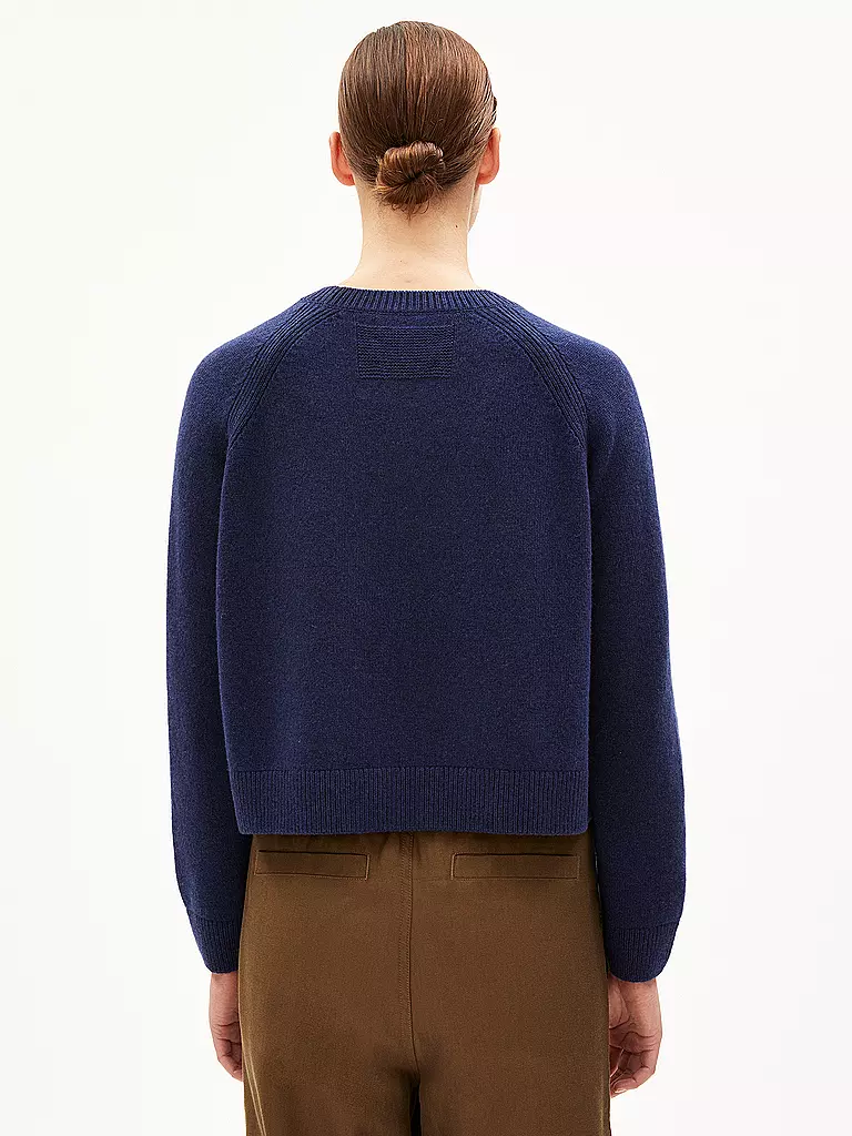 ARMEDANGELS Pullover DILIRIAA REGLANA blau
