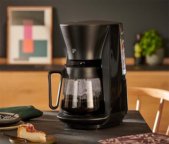 Tchibo Filterkaffeemaschine »Let's Brew«, schwarz