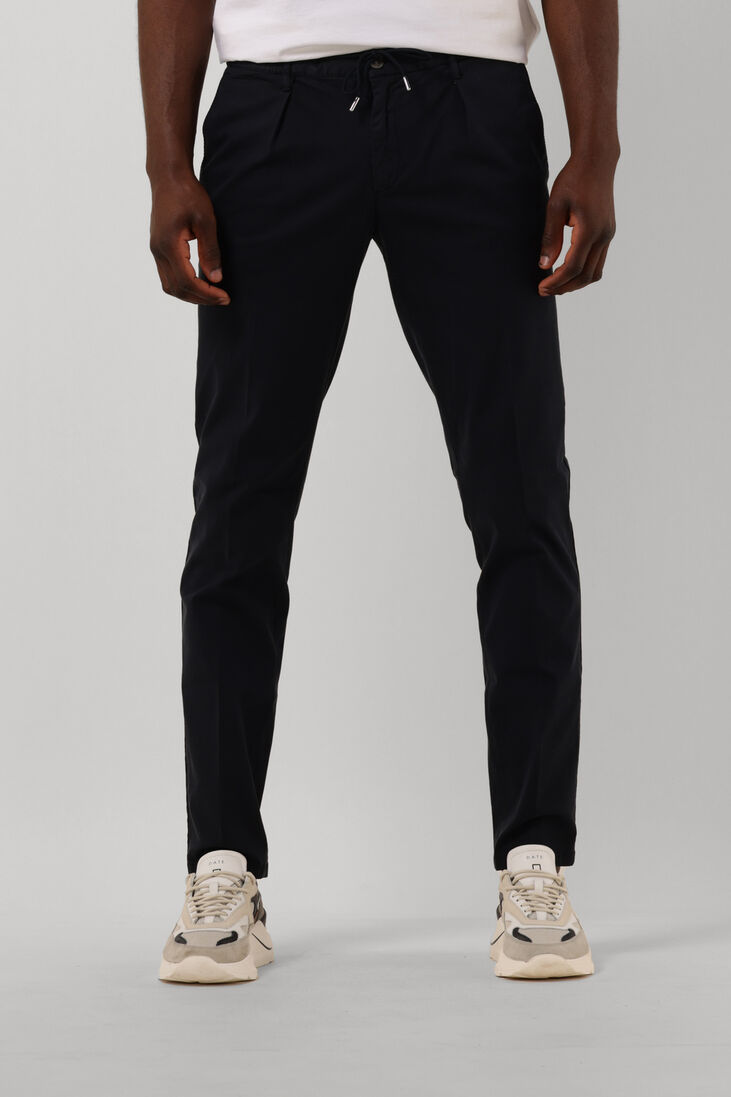 PROFUOMO donkerblauwe profuomo chino sportcord chino